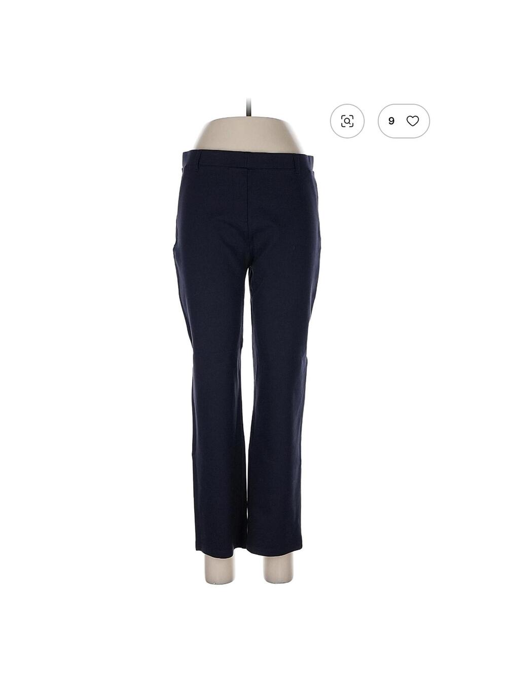 Quince Women's Blue Navy Casual Dress Pants Size Large NWT